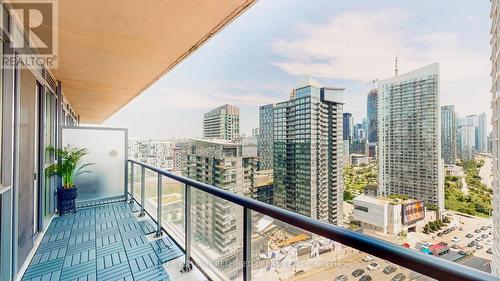 2507 - 20 Bruyeres Mews, Toronto, ON - Outdoor With Balcony With View With Exterior