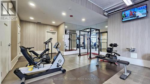 2507 - 20 Bruyeres Mews, Toronto, ON - Indoor Photo Showing Gym Room