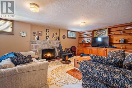 108 Esgore Drive, Toronto, ON - Indoor Photo Showing Living Room With Fireplace