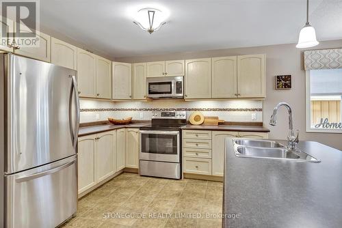 270 Bowen Drive, Peterborough, ON - Indoor Photo Showing Kitchen With Double Sink