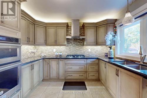 11 Frost Street, Toronto (Rexdale-Kipling), ON - Indoor Photo Showing Kitchen With Double Sink With Upgraded Kitchen