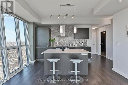 2803 - 11 Bogert Avenue, Toronto, ON - Indoor Photo Showing Kitchen With Upgraded Kitchen