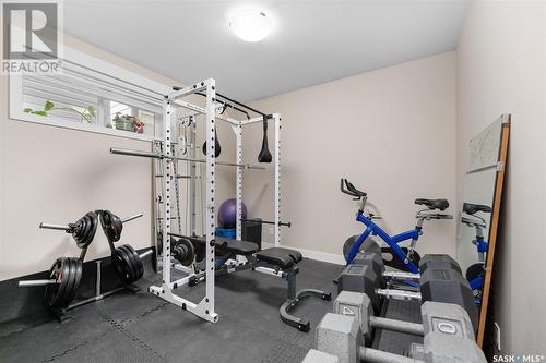 940 Hochelaga Street W, Moose Jaw, SK - Indoor Photo Showing Gym Room