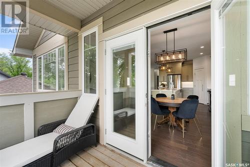 940 Hochelaga Street W, Moose Jaw, SK - Outdoor With Deck Patio Veranda With Exterior