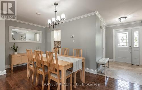 3557 Ash Row Crescent, Mississauga, ON - Indoor Photo Showing Dining Room
