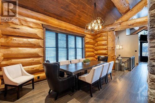 255 Maclarens Side Road, Ottawa, ON - Indoor Photo Showing Dining Room