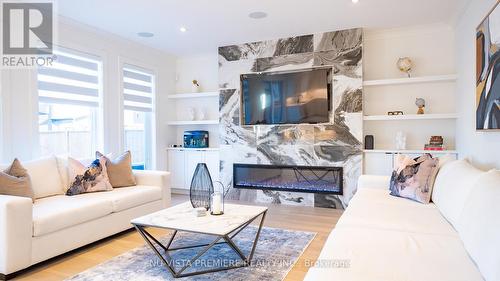 3507 Brushland Crescent, London, ON - Indoor Photo Showing Living Room With Fireplace