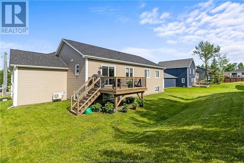 39 Donat Cres, Dieppe, NB - Outdoor With Deck Patio Veranda With Exterior