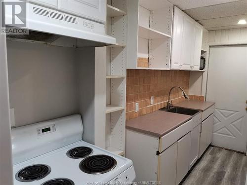 3052 Lauzon Road Unit# Back, Windsor, ON - Indoor Photo Showing Kitchen