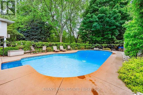 249 Vance Drive, Oakville, ON - Outdoor With In Ground Pool With Backyard