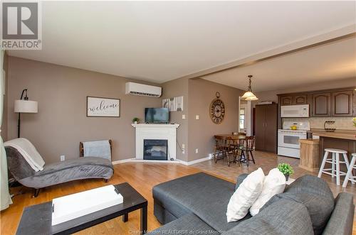 800 Frampton Lane, Moncton, NB - Indoor Photo Showing Living Room With Fireplace