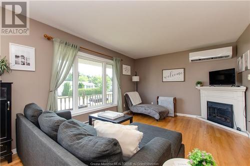 800 Frampton Lane, Moncton, NB - Indoor Photo Showing Living Room With Fireplace