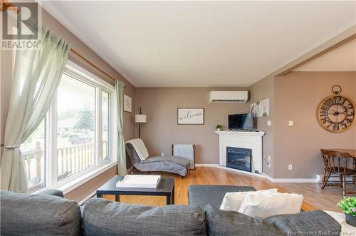 800 Frampton Lane, Moncton, NB - Indoor Photo Showing Living Room With Fireplace