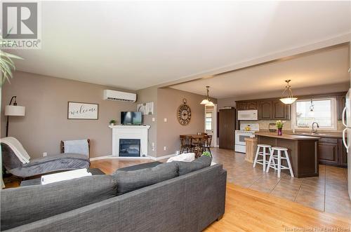 800 Frampton Lane, Moncton, NB - Indoor Photo Showing Living Room With Fireplace