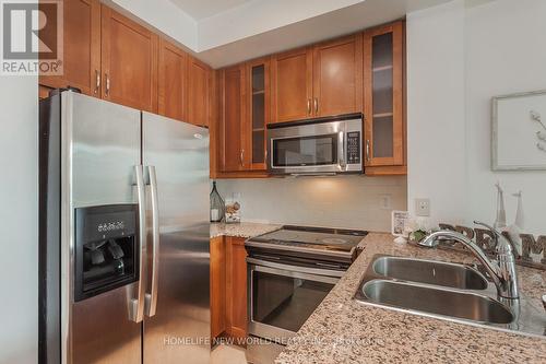 1706 - 18 Holmes Avenue, Toronto, ON - Indoor Photo Showing Kitchen With Stainless Steel Kitchen With Double Sink