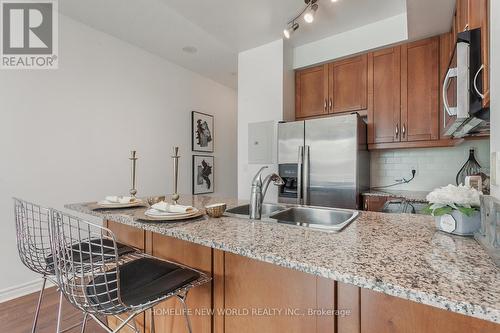 1706 - 18 Holmes Avenue, Toronto, ON - Indoor Photo Showing Kitchen With Double Sink With Upgraded Kitchen