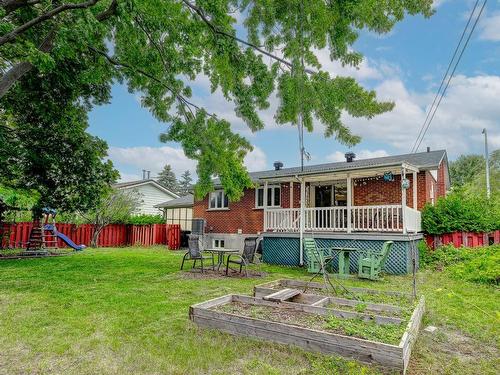 Backyard - 3084 Rue Robitaille, Longueuil (Le Vieux-Longueuil), QC - Outdoor With Deck Patio Veranda