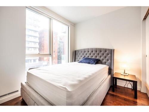 Chambre Ã Â coucher - 802-1450 Boul. René-Lévesque O., Montréal (Ville-Marie), QC - Indoor Photo Showing Bedroom