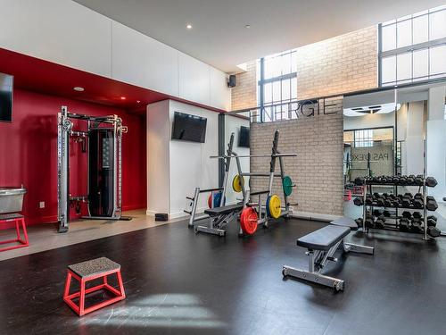 Salle d'exercice - 3211-1188 Rue St-Antoine O., Montréal (Ville-Marie), QC - Indoor Photo Showing Gym Room