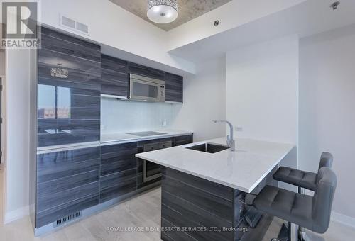 521 - 20 Minowan Miikan Lane, Toronto, ON - Indoor Photo Showing Kitchen With Upgraded Kitchen