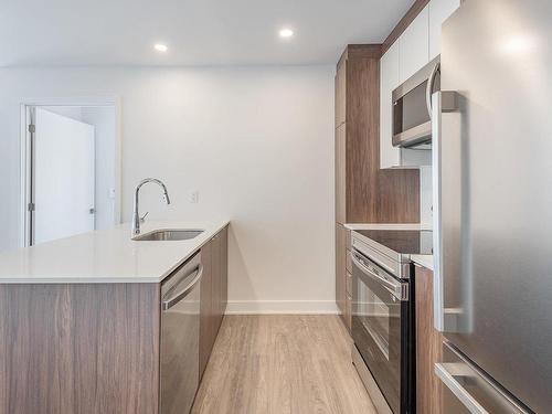 Kitchen - 406-65 Rue William-Macdonald, Montréal (Lachine), QC - Indoor Photo Showing Kitchen With Upgraded Kitchen