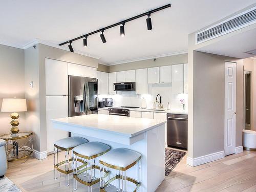 Kitchen - 203-4450 Prom. Paton, Laval (Chomedey), QC - Indoor Photo Showing Kitchen With Upgraded Kitchen