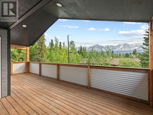 146 Alsek Crescent, Haines Junction, YT - Outdoor With Deck Patio Veranda With Exterior