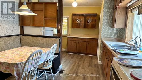 Main - 116 Adelaide Street N, London, ON - Indoor Photo Showing Kitchen With Double Sink