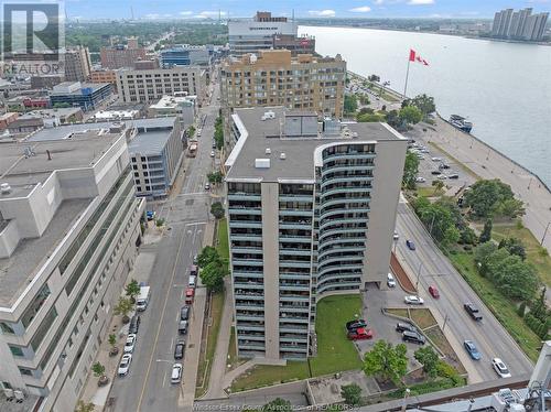 111 Riverside Drive East Unit# 1408, Windsor, ON - Outdoor With Body Of Water With View