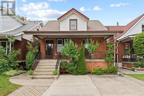 1103 Langlois Avenue, Windsor, ON - Outdoor With Deck Patio Veranda With Facade