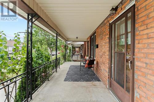 1103 Langlois Avenue, Windsor, ON - Outdoor With Deck Patio Veranda With Exterior