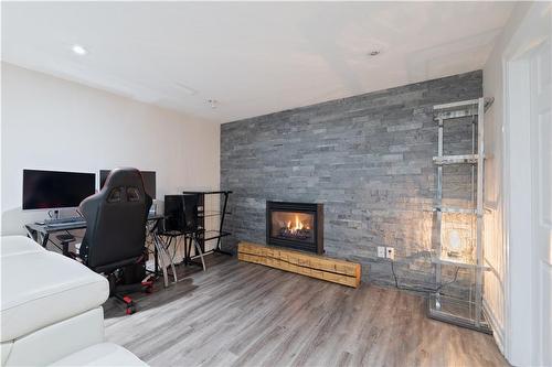 33 Darlington Drive, Hamilton, ON - Indoor Photo Showing Other Room With Fireplace