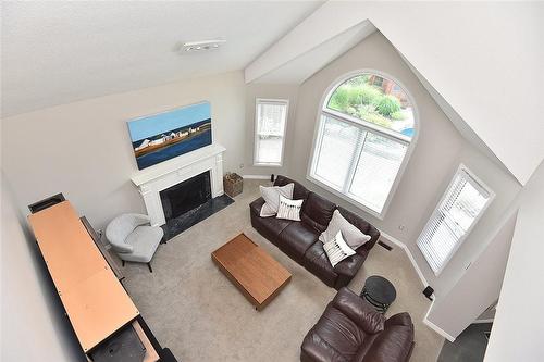 4217 Gleneagles Court, Burlington, ON - Indoor Photo Showing Living Room With Fireplace