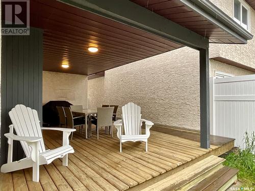 2834 Kutarna Crescent, Regina, SK - Outdoor With Deck Patio Veranda With Exterior