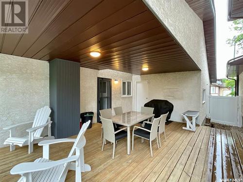 2834 Kutarna Crescent, Regina, SK - Outdoor With Deck Patio Veranda With Exterior