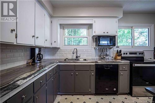 45 Liverpool Street, Fredericton, NB - Indoor Photo Showing Kitchen With Double Sink