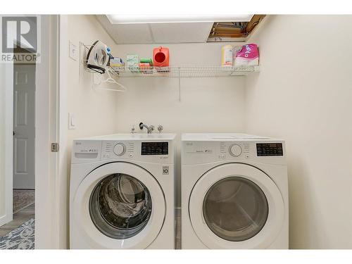 3115 De Montreuil Court Unit# 101, Kelowna, BC - Indoor Photo Showing Laundry Room