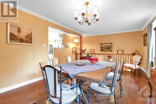 1552 Ste Marie Road, Russell, ON - Indoor Photo Showing Dining Room