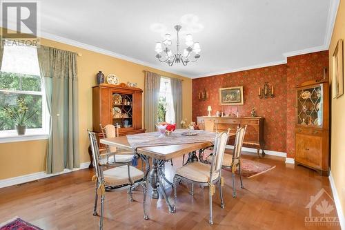 1552 Ste Marie Road, Embrun, ON - Indoor Photo Showing Dining Room