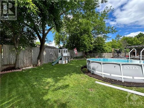 19 Townsend Drive, Ottawa, ON - Outdoor With Above Ground Pool With Backyard