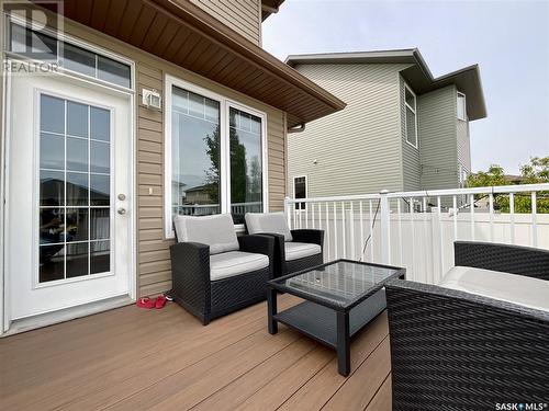4314 E Green Olive Way, Regina, SK - Outdoor With Deck Patio Veranda With Exterior