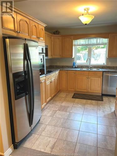 208 Virginia St Unit#117, Dieppe, NB - Indoor Photo Showing Kitchen With Double Sink