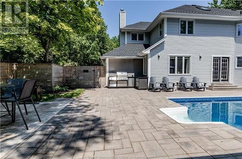 50 Sandalwood Dr, Moncton, NB - Outdoor With In Ground Pool With Deck Patio Veranda