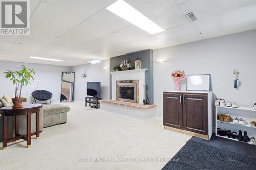 6052 St. Ives Way, Mississauga, ON - Indoor With Fireplace