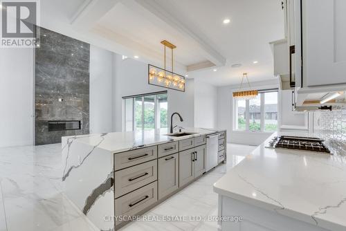 3530 Fiorina Street, Windsor, ON - Indoor Photo Showing Kitchen With Upgraded Kitchen