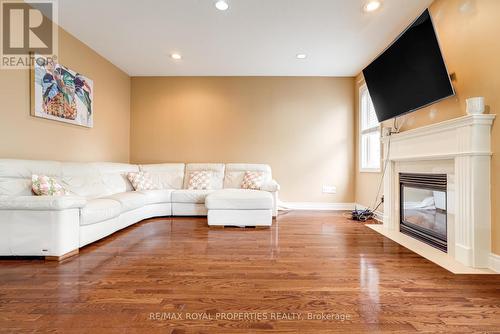 32 Richgrove Drive, Brampton, ON - Indoor Photo Showing Living Room With Fireplace