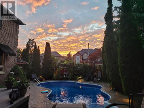 2187 Brays Lane, Oakville, ON - Outdoor With In Ground Pool