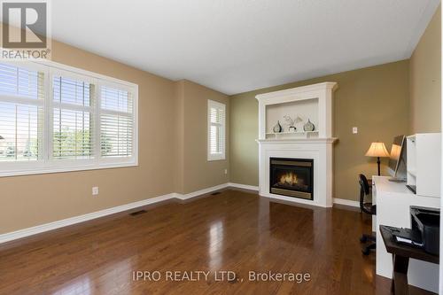 13 Putnam Drive, Brampton, ON - Indoor Photo Showing Living Room With Fireplace