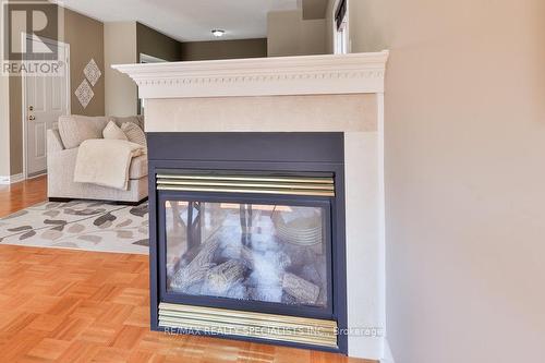 225 Andrews Trail, Milton, ON - Indoor With Fireplace