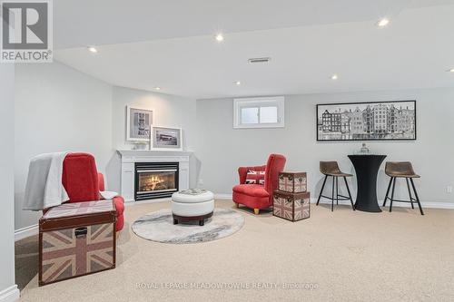 67 Mary Street, Halton Hills, ON - Indoor With Fireplace